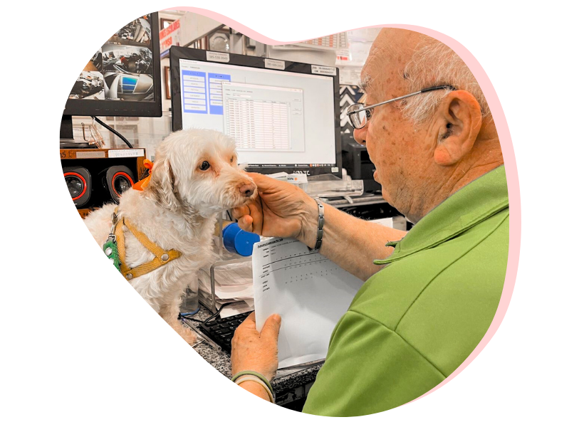 Two Girls working together